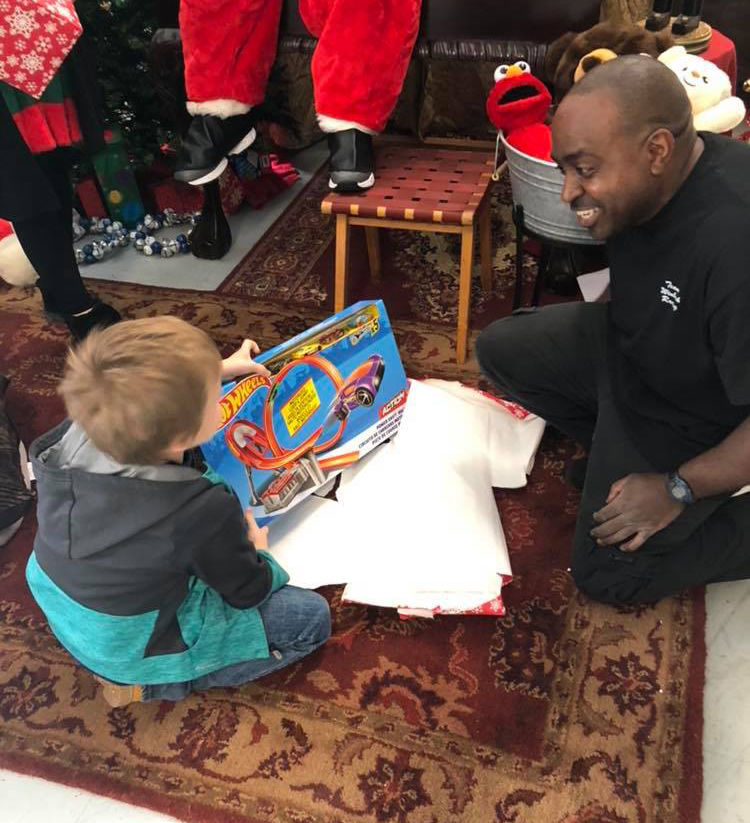 Earl with Hot Wheels